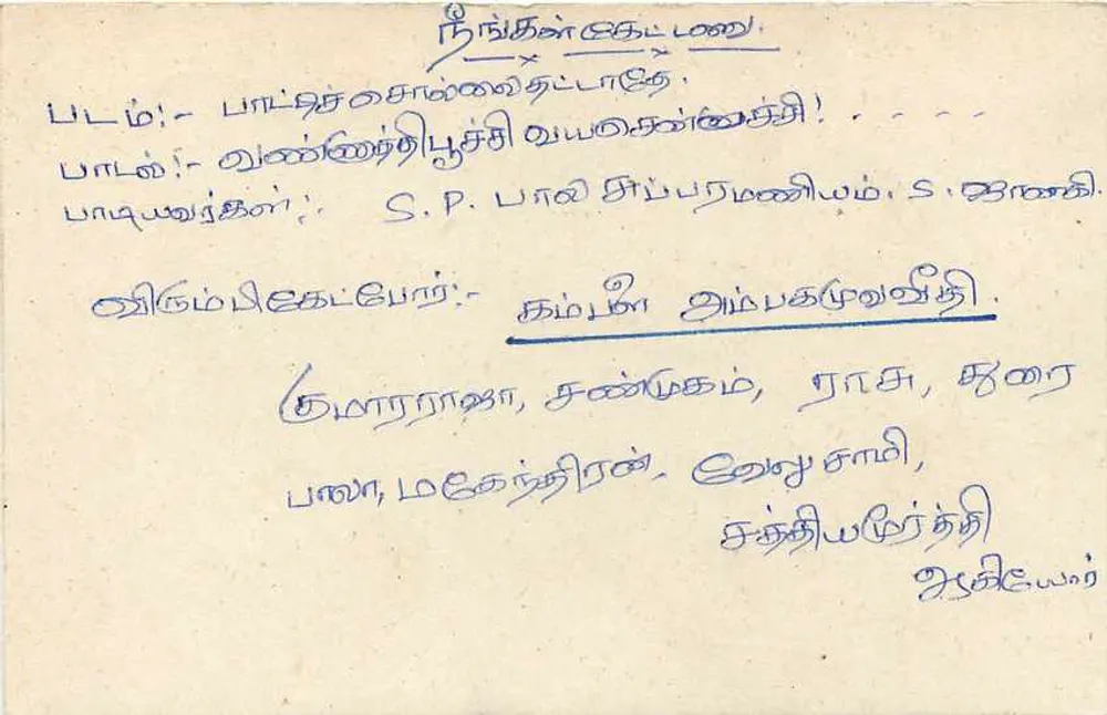 Sri Lanka — bilhete postal com selo de 75 centavos — editor desconhecido - Verso