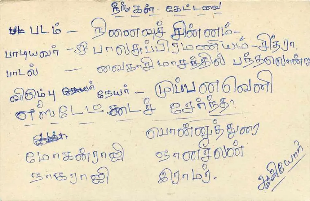 Sri Lanka — carta postal com selo de 75 centavos — editor desconhecido - Verso
