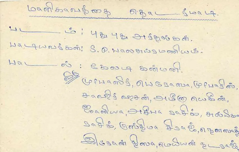 Sri Lanka — carta postal com selo de 75 centavos — editor desconhecido - Verso