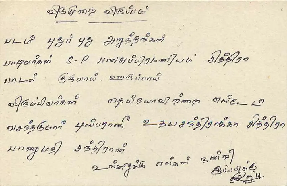 Sri Lanka — tarjeta postal con sello de 75 centavos — editor desconocido - Reverso