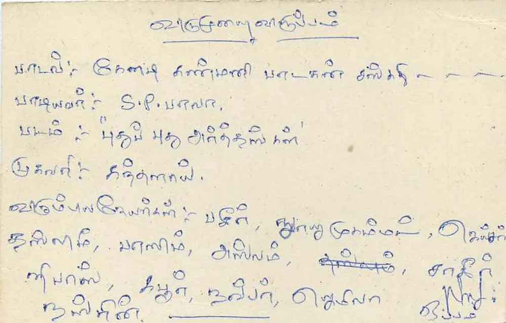 Sri Lanka — carta postal com selo 75 — editor Sri Lanka Post - Verso