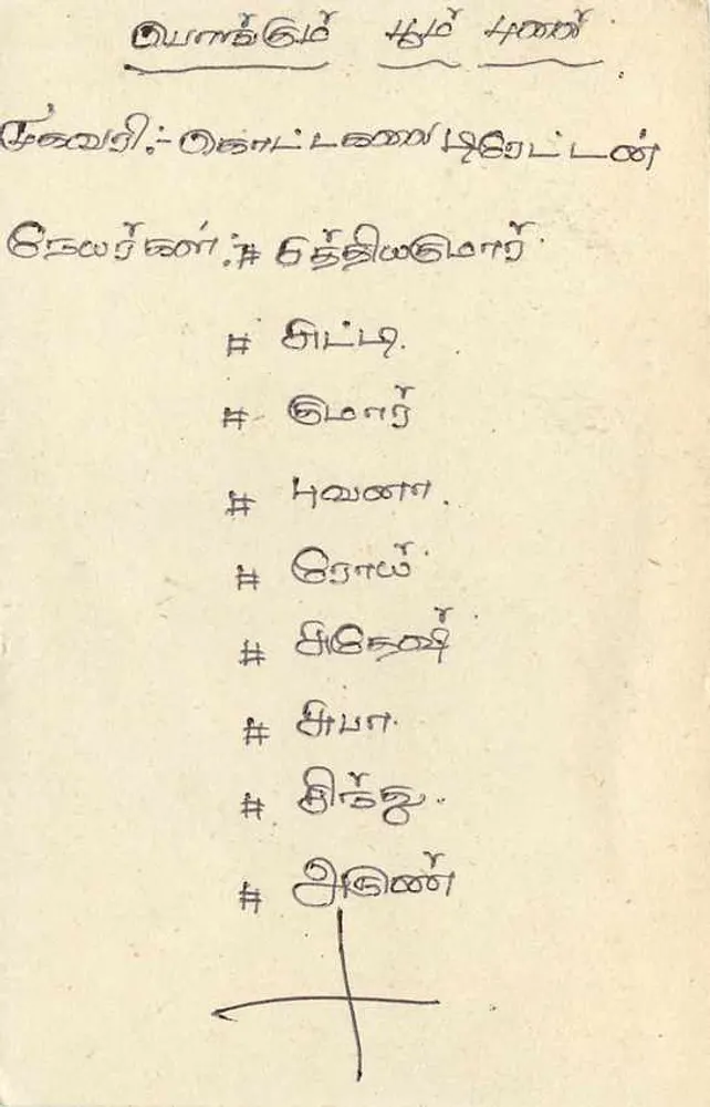 Sri Lanka — carta postal com selo de 75 centavos — editor desconhecido - Verso
