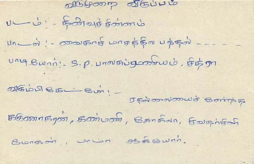 Sri Lanka — tarjeta postal con sello de 75 centavos — editor desconocido - Reverso
