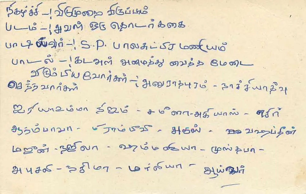 Colombo — Carta postal do Sri Lanka — editor CE YON RADIO CORPORATION - Verso