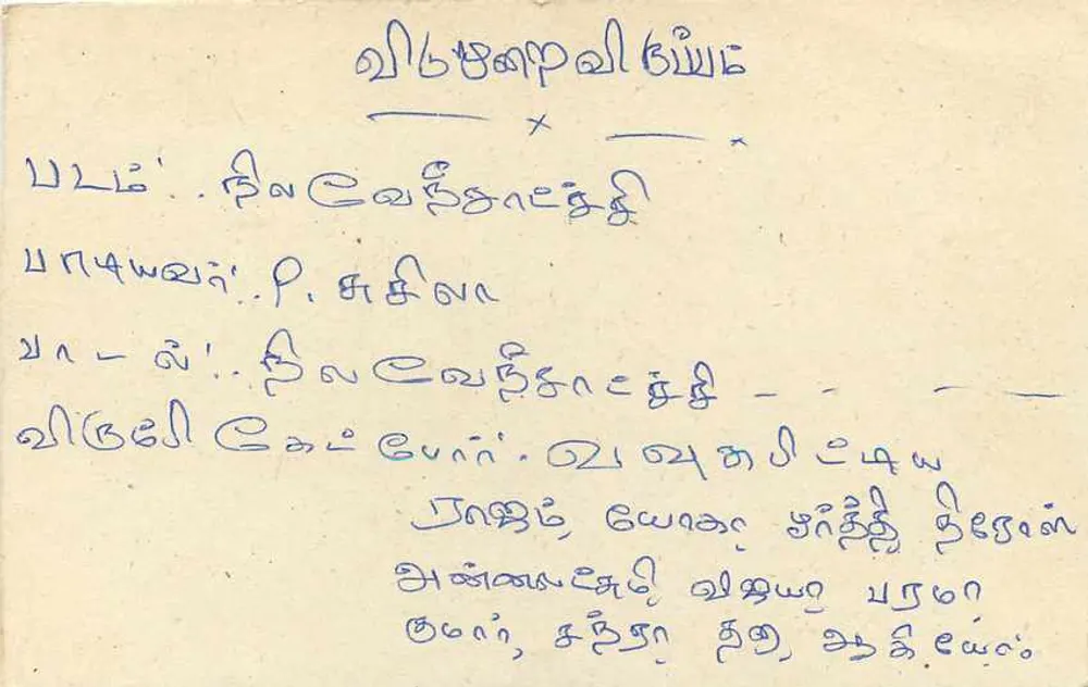 Sri Lanka — carta postal com selo de 75 centavos — editor Sri Lanka Post - Verso
