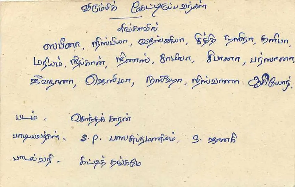 Sri Lanka — carta postal com selo de 75 roupias — editor desconhecido - Verso
