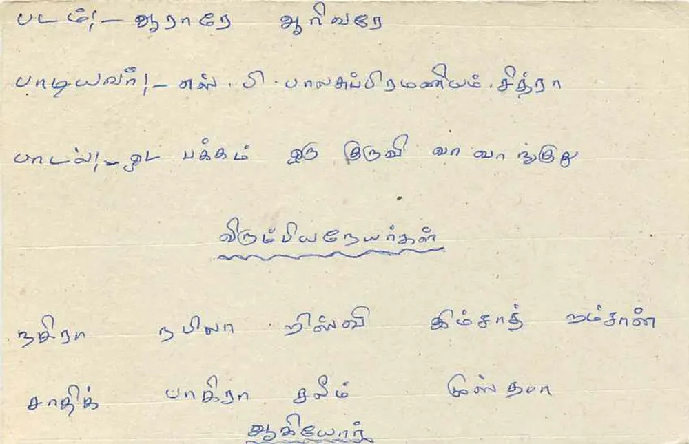 Tarjeta postal de Sri Lanka — texto en tamil — sello de 75 centavos con cancelación - Reverso