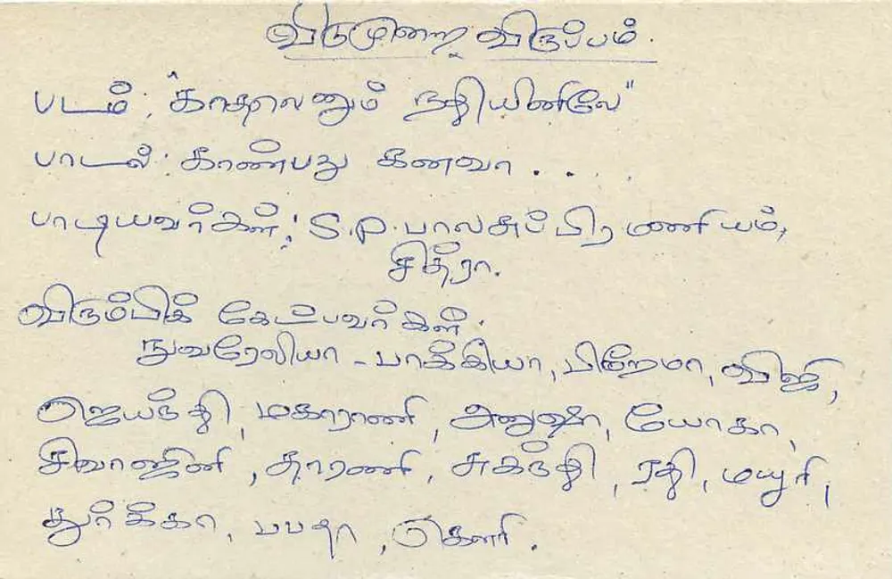 Sri Lanka — carta postal com carimbo de 75 centavos — editor Sri Lanka Post - Verso