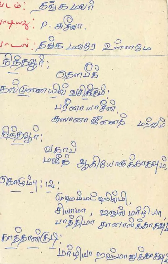 Sri Lanka — cartão postal com selo e carimbo - Verso