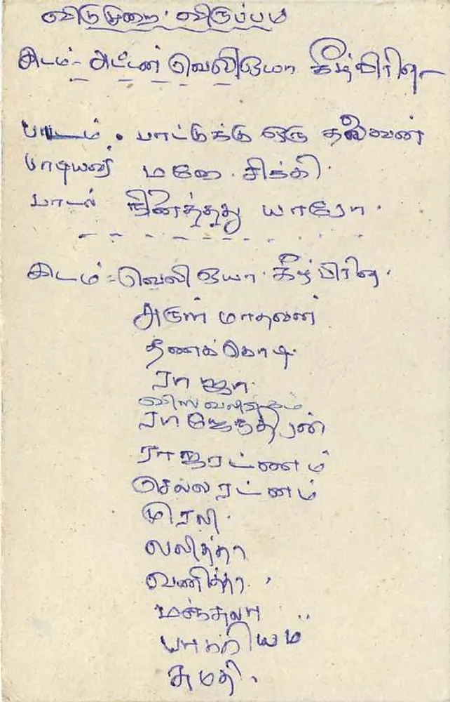 Sri Lanka — tarjeta postal con sello de 75 centavos — editor desconocido - Reverso