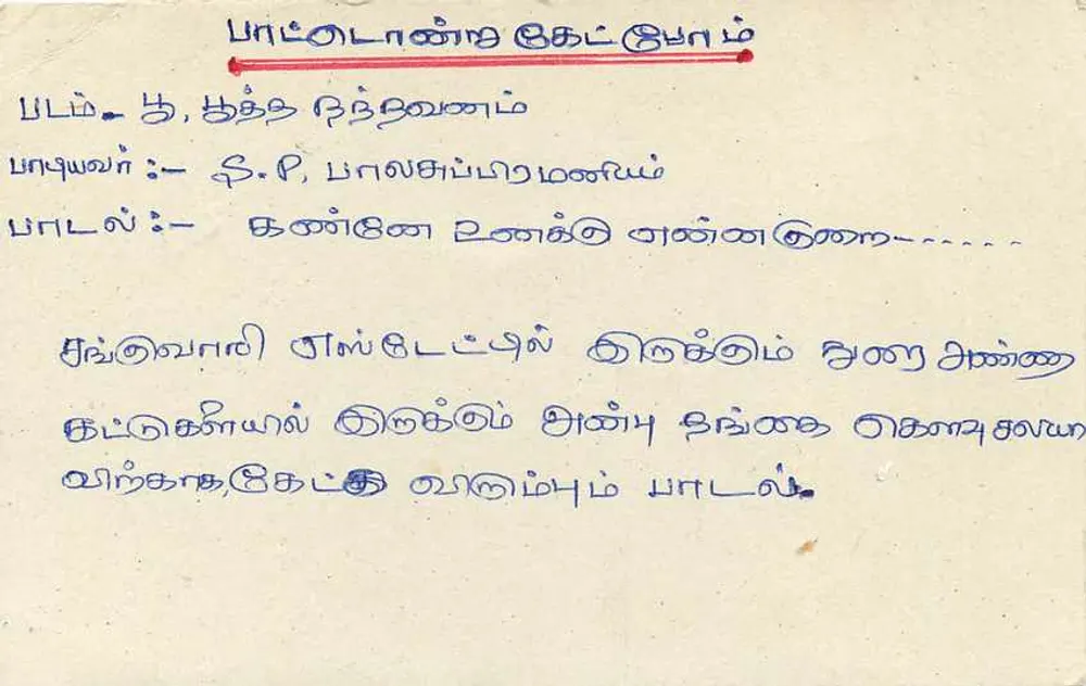 Sri Lanka — carta postal com selo de 75 rupias — editor desconhecido - Verso