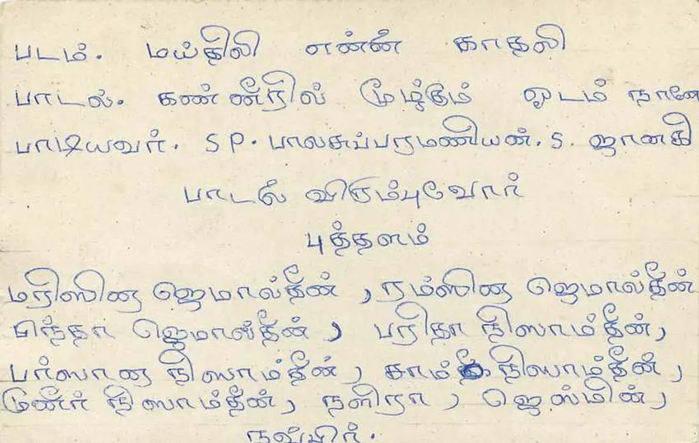 Sri Lanka — carte postale avec timbre de 75 cents — éditeur Sri Lanka Post - Verso