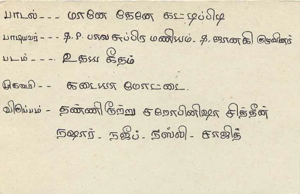 Sri Lanka — cartão postal com selo de 75 centavos — editor Sri Lanka - Verso