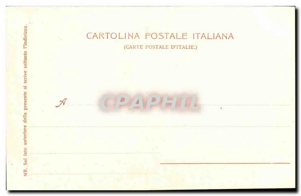 Gênova - Igreja da SS. Annunziata — Dr. Treakler Co., Lipsia, n° 16729 - Verso