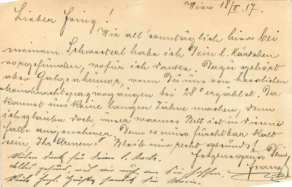 Feldpostkorrespondenzkarte — Feldpost 431 — publisher not visible - Back