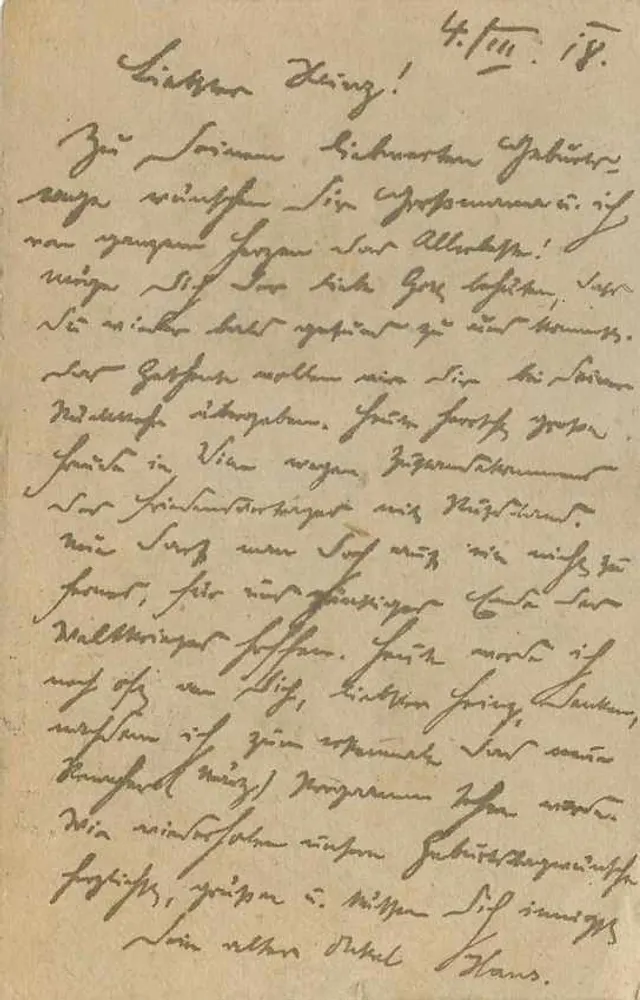 Feldpostkorrespondenzkarte — Feldpost da Áustria-Hungria — editor Feldpostamt Wien 53 - Verso
