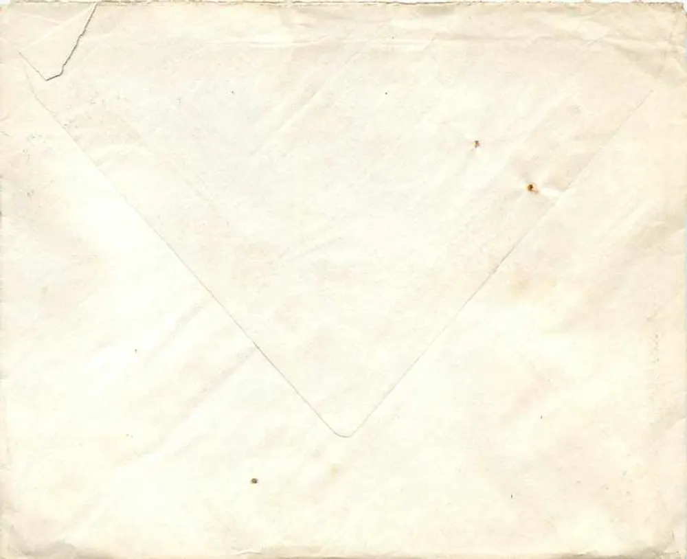 Luftpostkarte — Vereinigte Staaten — 16. Januar 1943 — an Mr. & Mrs. Fred B. Mead in Buffalo (N.Y.) - Rückseite