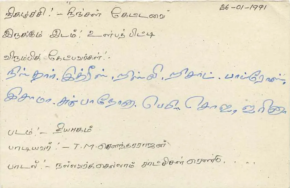 Colombo — carta postal com selo de Sri Lanka 75 centavos — editor Sri Lanka Post - Verso