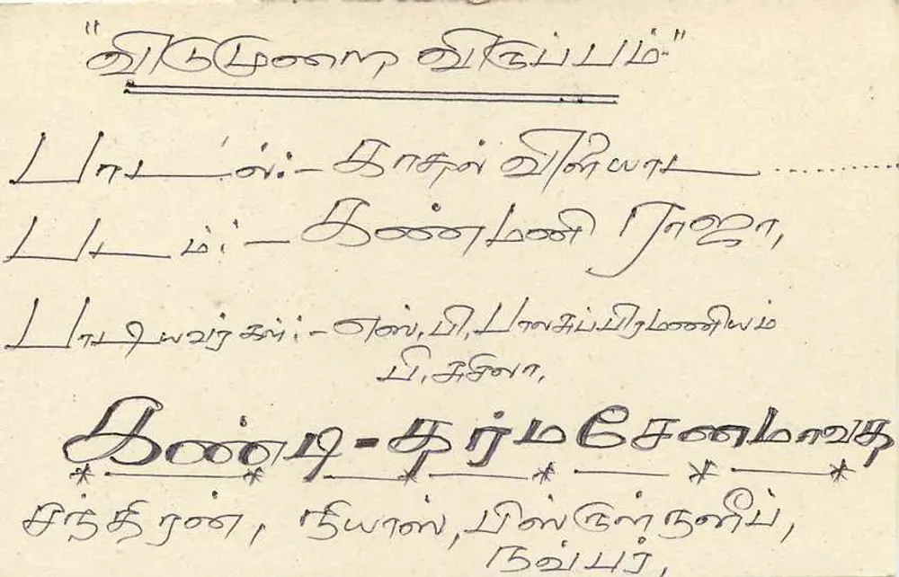 Sri Lanka — carta postal com selo de 75 centavos — editor desconhecido - Verso
