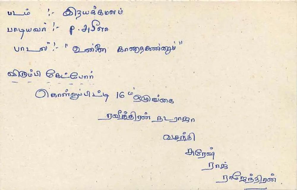 Sri Lanka — carta postal com selo de 75 centavos — editor Sri Lanka Post - Verso