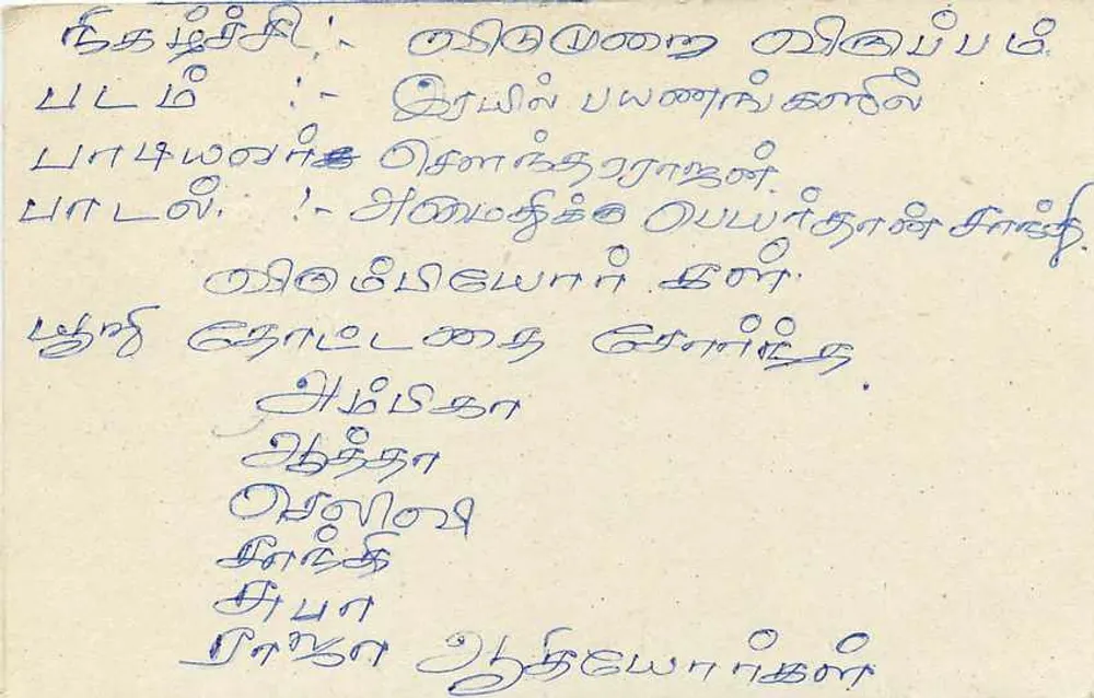 Sri Lanka — carta postal com selo de 75 centavos — editor desconhecido - Verso