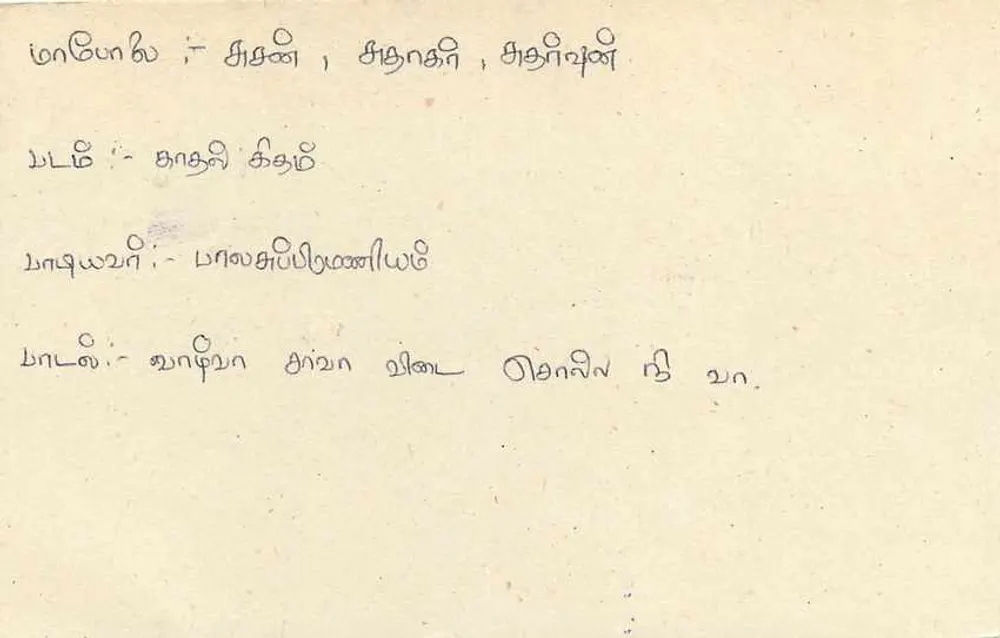 Sri Lanka — carta postal com selo de 75 centavos — editor Sri Lanka Post Office - Verso