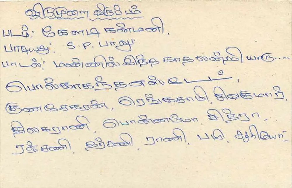 Sri Lanka — carta postal com selo de 75 roupias — editor desconhecido - Verso
