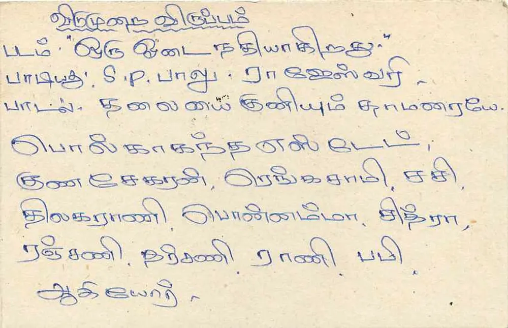 Sri Lanka — carta postal com selo de 75 centavos — editor Sri Lanka Post - Verso