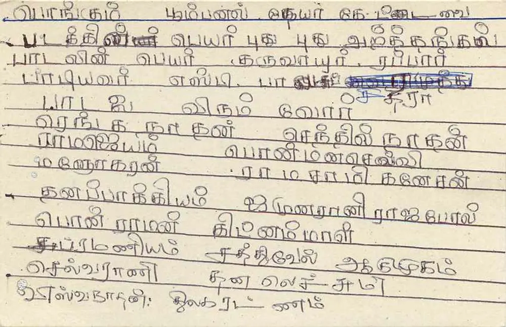 Sri Lanka — carta postal com selo de 75 centavos — editor Sri Lanka Post - Verso