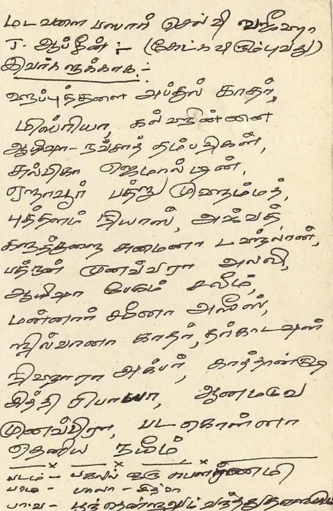 Tarjeta postal Sri Lanka — Tamil Service Broadcasting Corporation — 75 centavos - Reverso