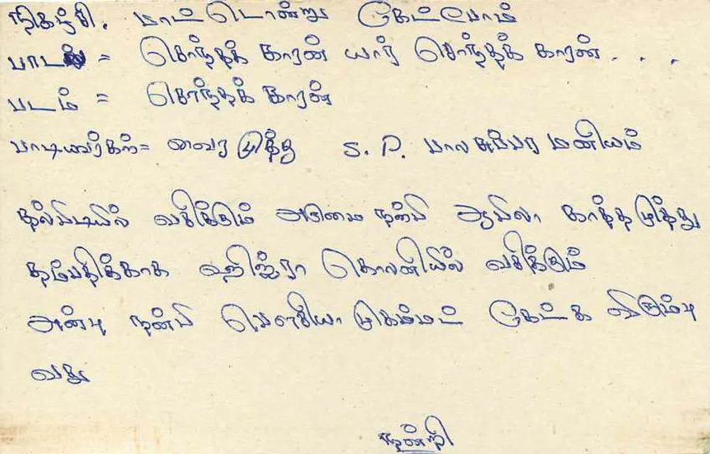 Sri Lanka — carta postal com selo de 75 centavos — editor desconhecido - Verso