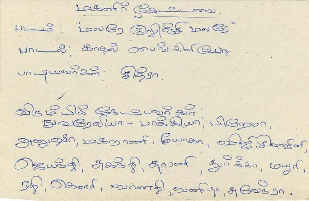 Sri Lanka — bilhete postal com selo de 75 rupias — editor desconhecido - Verso