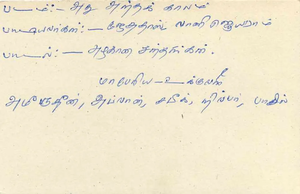 Sri Lanka — cartão postal com selo de 75 centavos — editor Sri Lanka - Verso