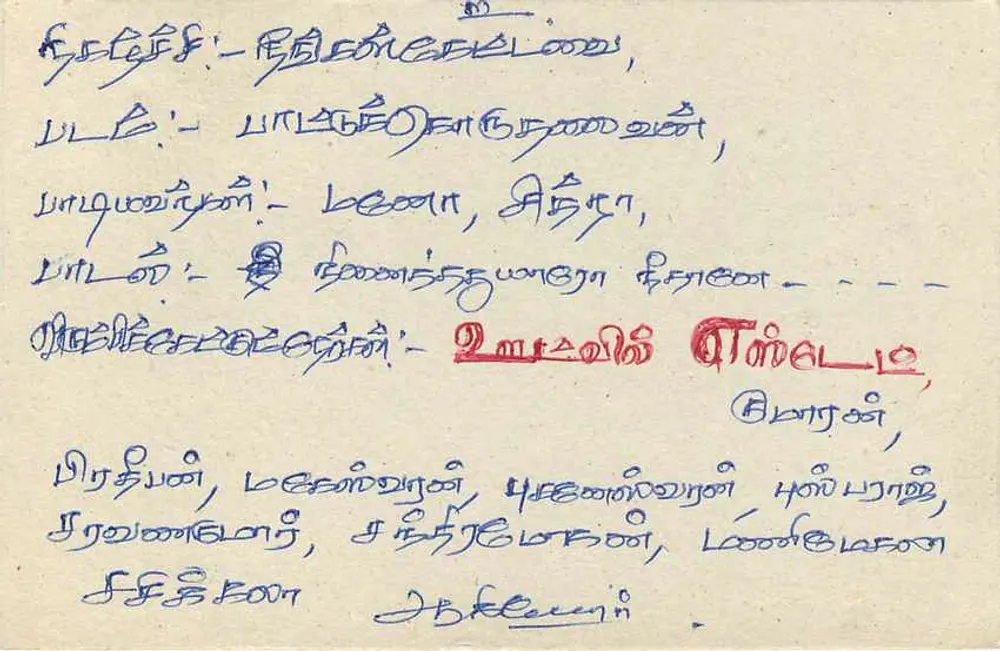 Colombo — Sri Lanka — Carta postal - Verso