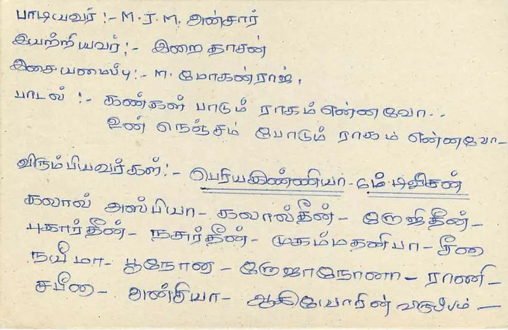 Sri Lanka — carta postal com selo de 75 centavos — editor desconhecido - Verso