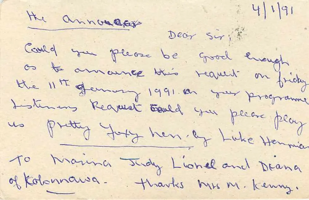 Sri Lanka — Carta postal com solicitação de difusão — editor Sri Lanka Post - Verso