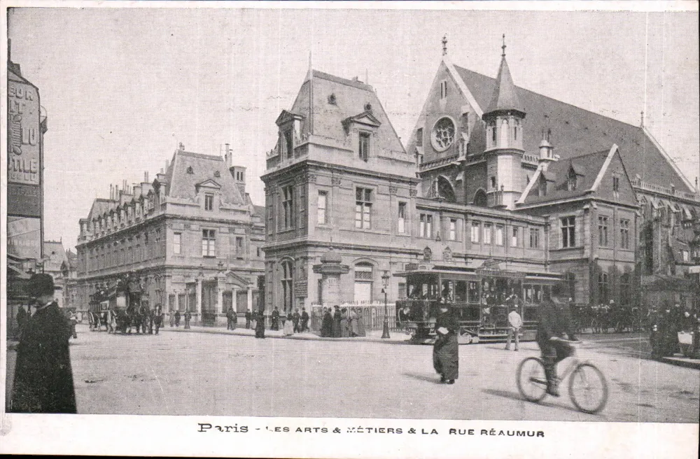Paris - Die Künste & Handwerks und Rue Réaumur — Verlag unbekannt - Vorderseite