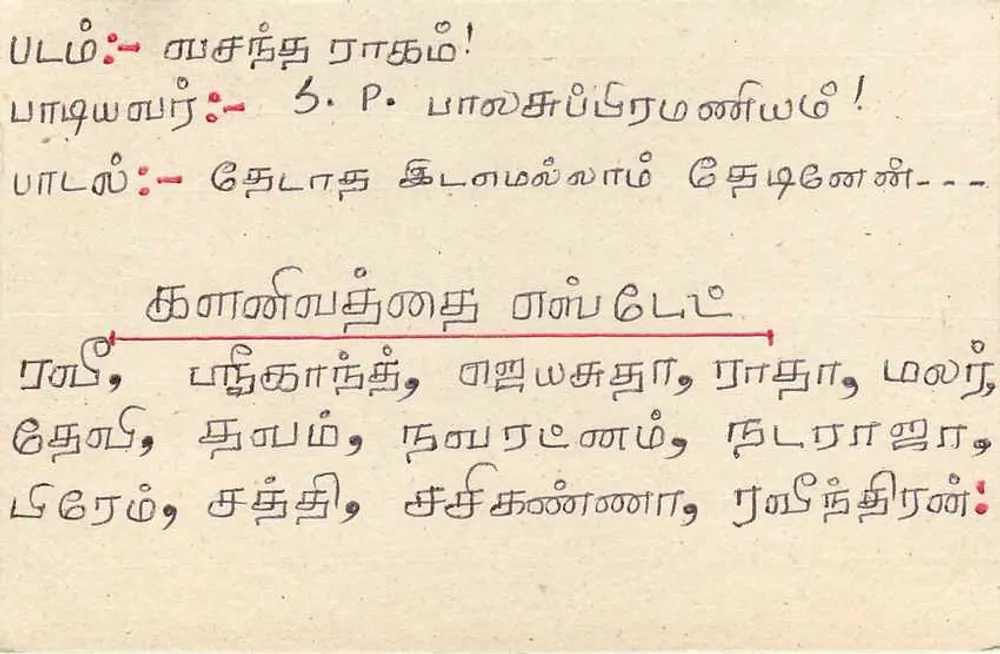 Colombo — cartão postal com selo do Sri Lanka 75 centavos — editor desconhecido - Verso