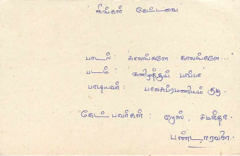 Sri Lanka — tarjeta postal con sello de 75 centavos — editor Sri Lanka Post - Reverso