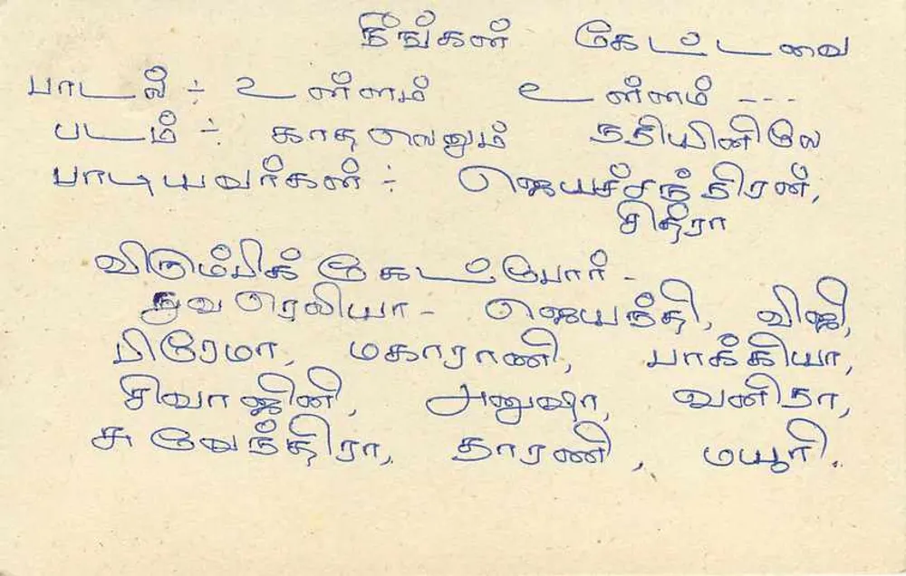 Sri Lanka — tarjeta postal con sello de 75 centavos — editor Sri Lanka Post - Reverso
