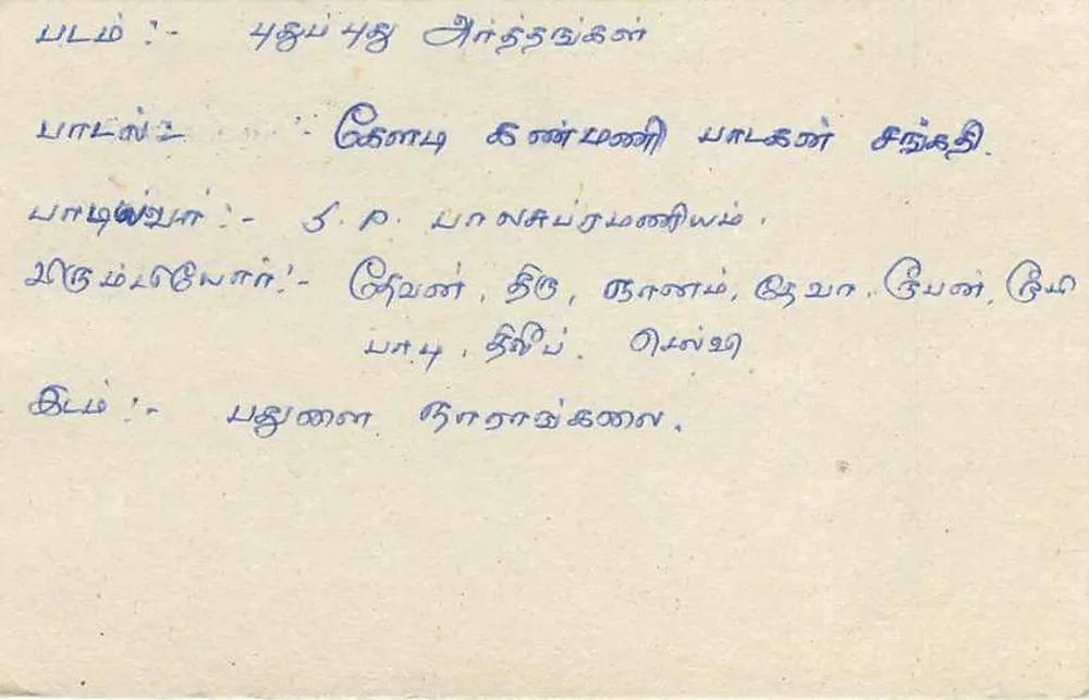 Sri Lanka — cartão postal com selo de 75 centavos — editor desconhecido - Verso