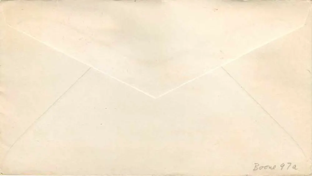 Squirrel, Idaho — carta postal humorística com ilustração de soldados e texto — editor desconhecido, número de série não visível - Verso