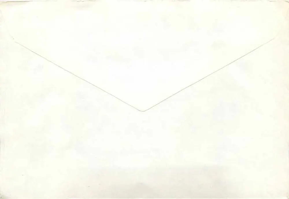 Ansichtskarte von der UNPROFOR in Split, Kroatien — 12-03-1995 — kein Verlag oder Seriennummer sichtbar - Rückseite