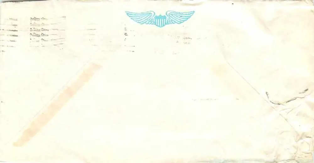 Airmail US Air Force — Montgomery AFB, Alabama — 1960 - Verso