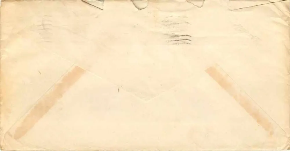 George Meade, Maryland — lettre à Mrs. Mettha Spice, Illinois — timbre et cachet postal - Verso