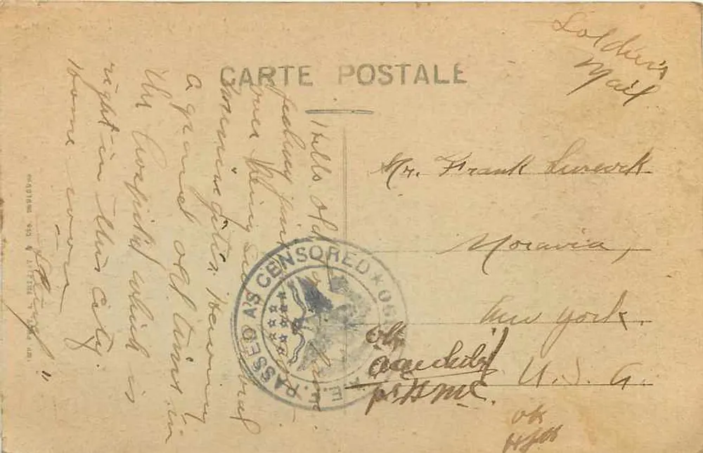 Angers (M.-et-L) — Das Hotel-Dieu — A. P. - Rückseite