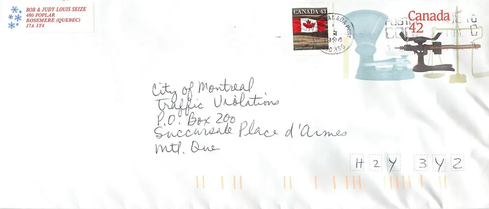 Balanzas postales — Museo canadiense de la civilización — Canada Post - Anverso