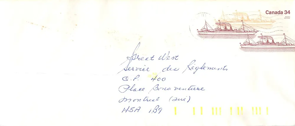 Empress of Japan — Pacific Canadian Steamship — Canada 34 - Front