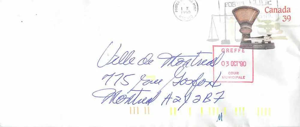 Balances postales — Musée canadien des postes — éditeur non visible - Recto