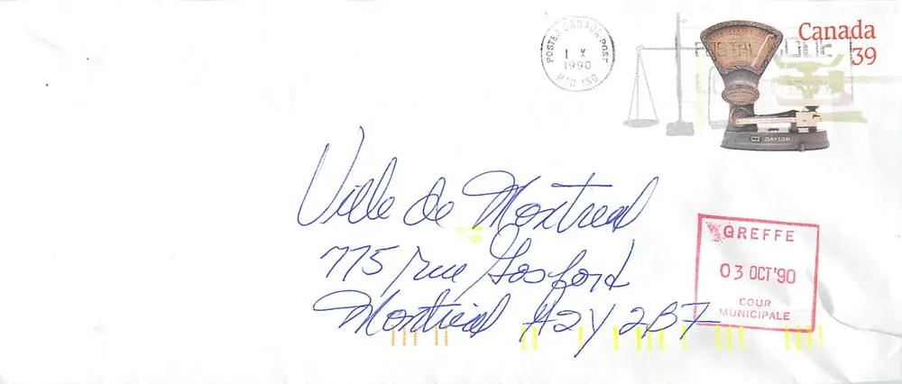Balances postales — Musée national des civilisations — Éditeur non visible - Recto